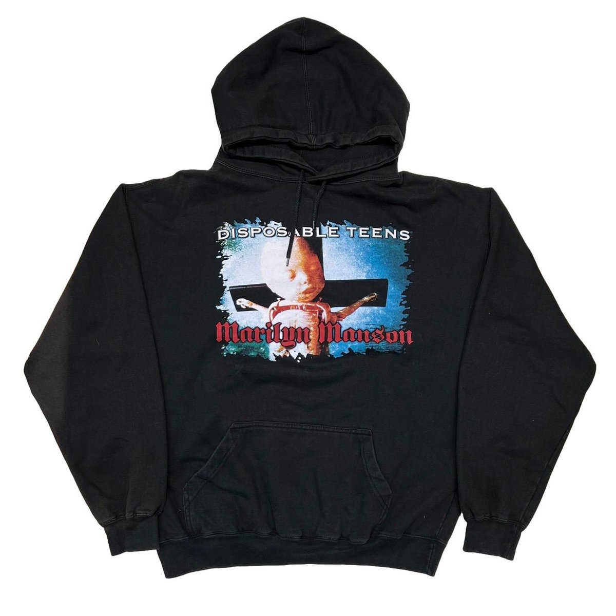 MARILYN MANSON DISPOSABLE TEENS BOOTLEG HOODIE XL 0938