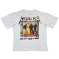METALLICA LIVE SHIT BINGE & PURGE 1995 WHITE GIANT FITS XL 0217
