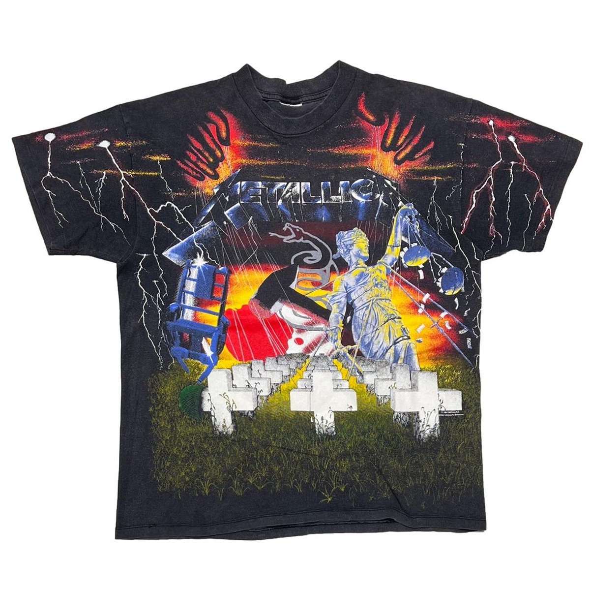 METALLICA 1991 OVP FITS XL 4539