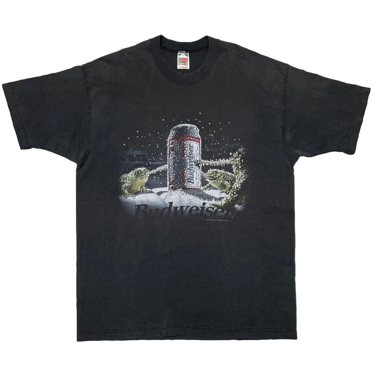 Budweiser 1996 ICED FROGS FRUIT OF THE LOOM XL 5197