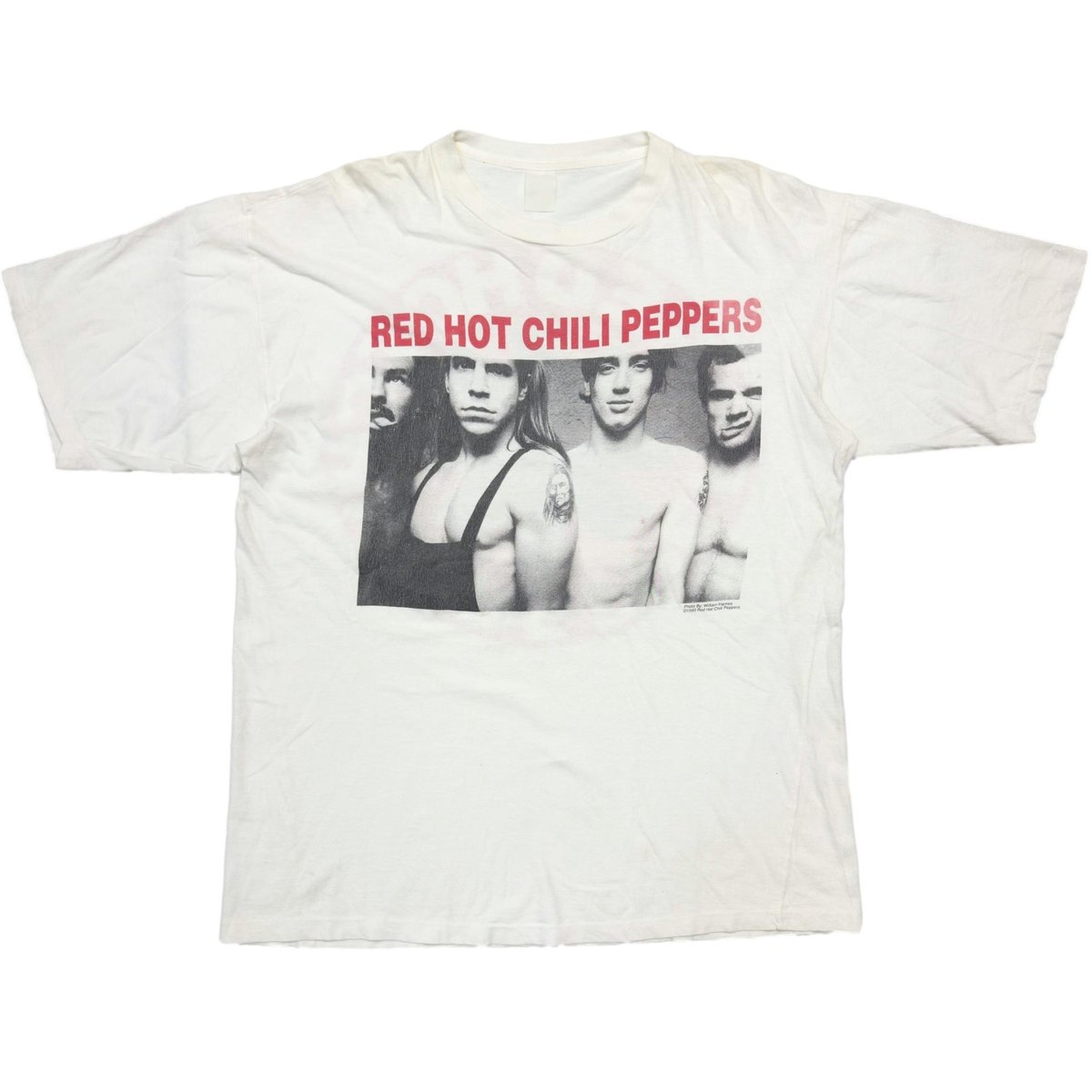 RED HOT CHILI PEPPERS PORTRAIT WHITE FITS XL 4280
