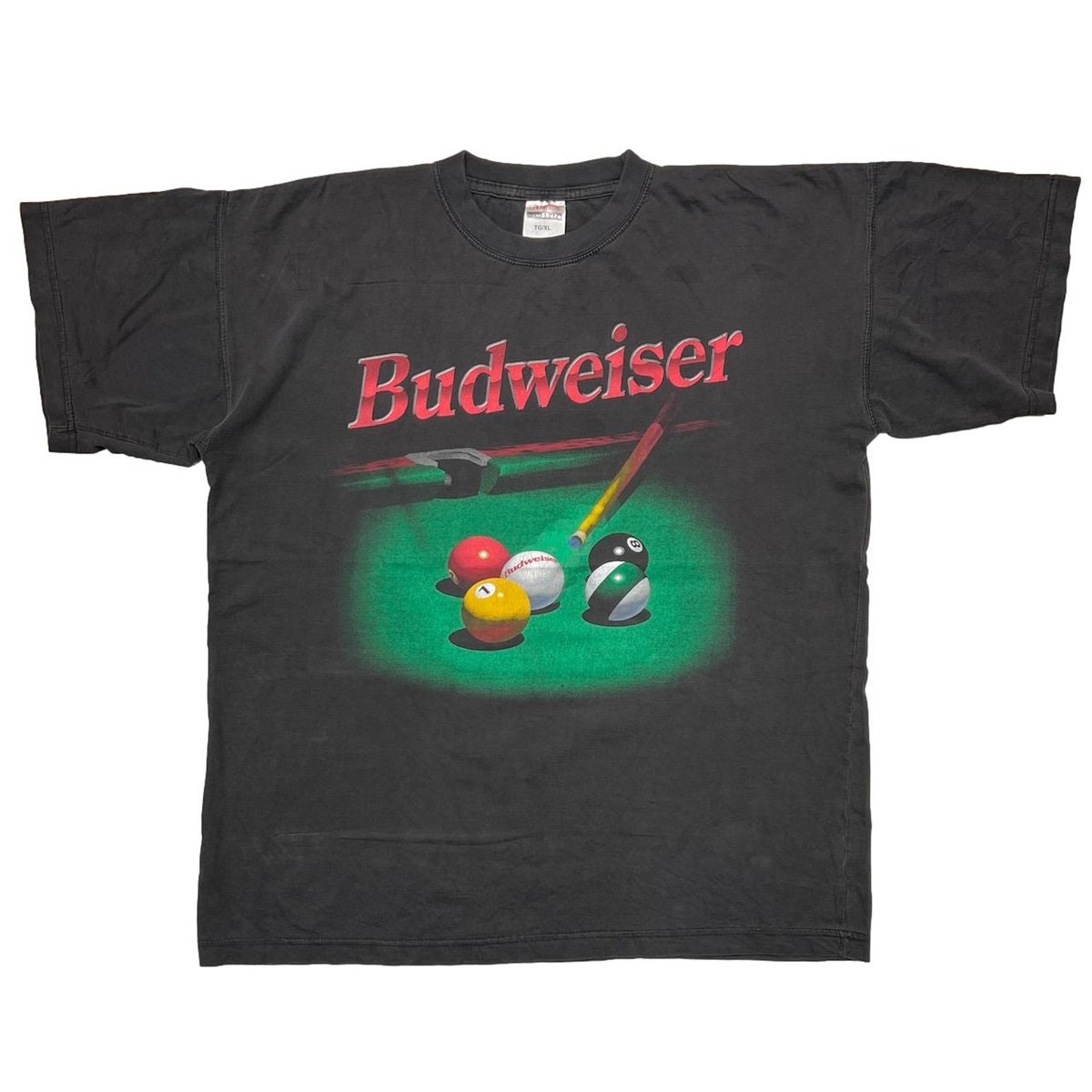 Budweiser BILLIARDS PRINT BLACK XL 4513