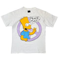 THE SIMPSONS BART PEACE WHITE CHANGES LARGE 7739