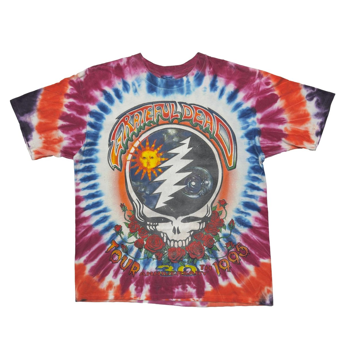 GRATEFUL DEAD SUMMER TOUR 1995 TIEDYE XL 4807