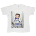 BETTY BOOP DKNY PARODY BBNY WHITE FRUIT OF THE LOOM XL 1597