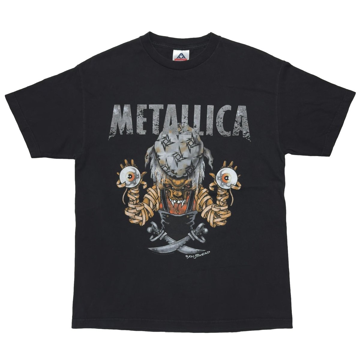 METALLICA PUSHEAD Y2K SKULL ALSTYLE LARGE 3869