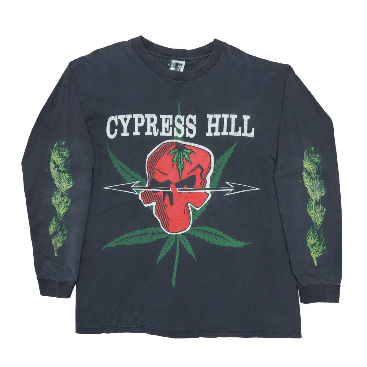 CYPRESS HILL WEED SKULL LS GEM XL 6236