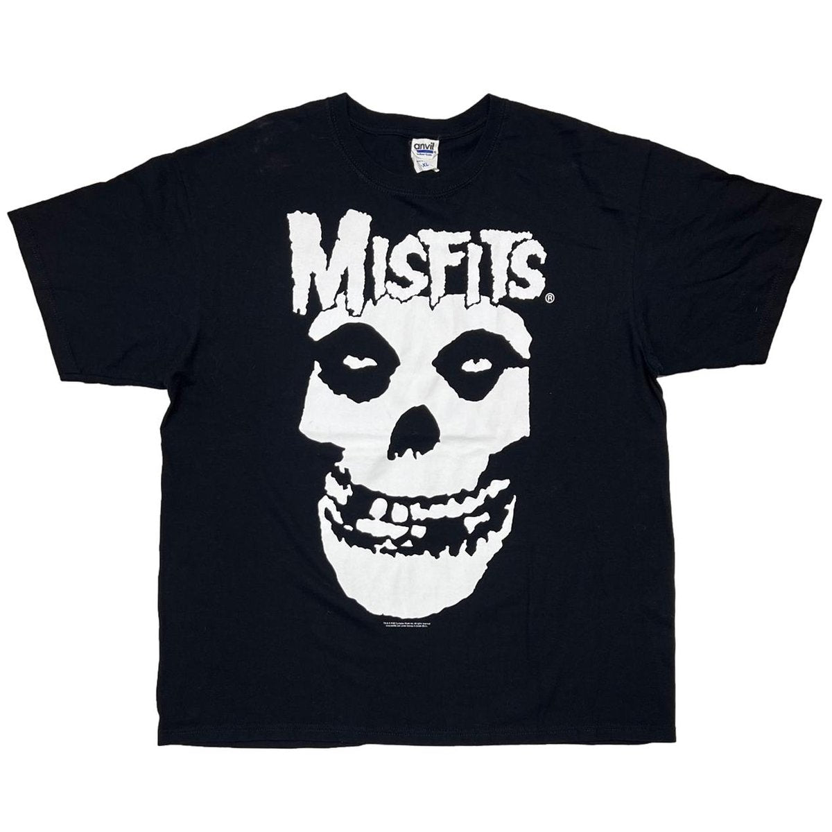 MISFITS SKULL FACE BLACK ANVIL XL 9953