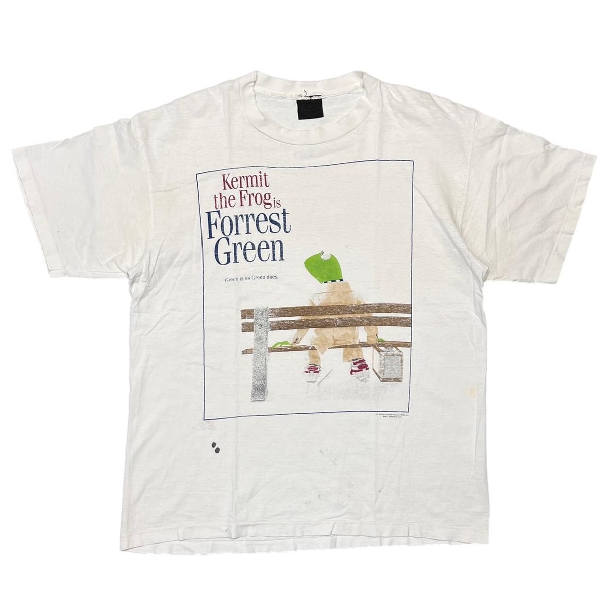 KERMIT FORREST GREEN FORREST GUMP PARODY CHANGES XL 7221