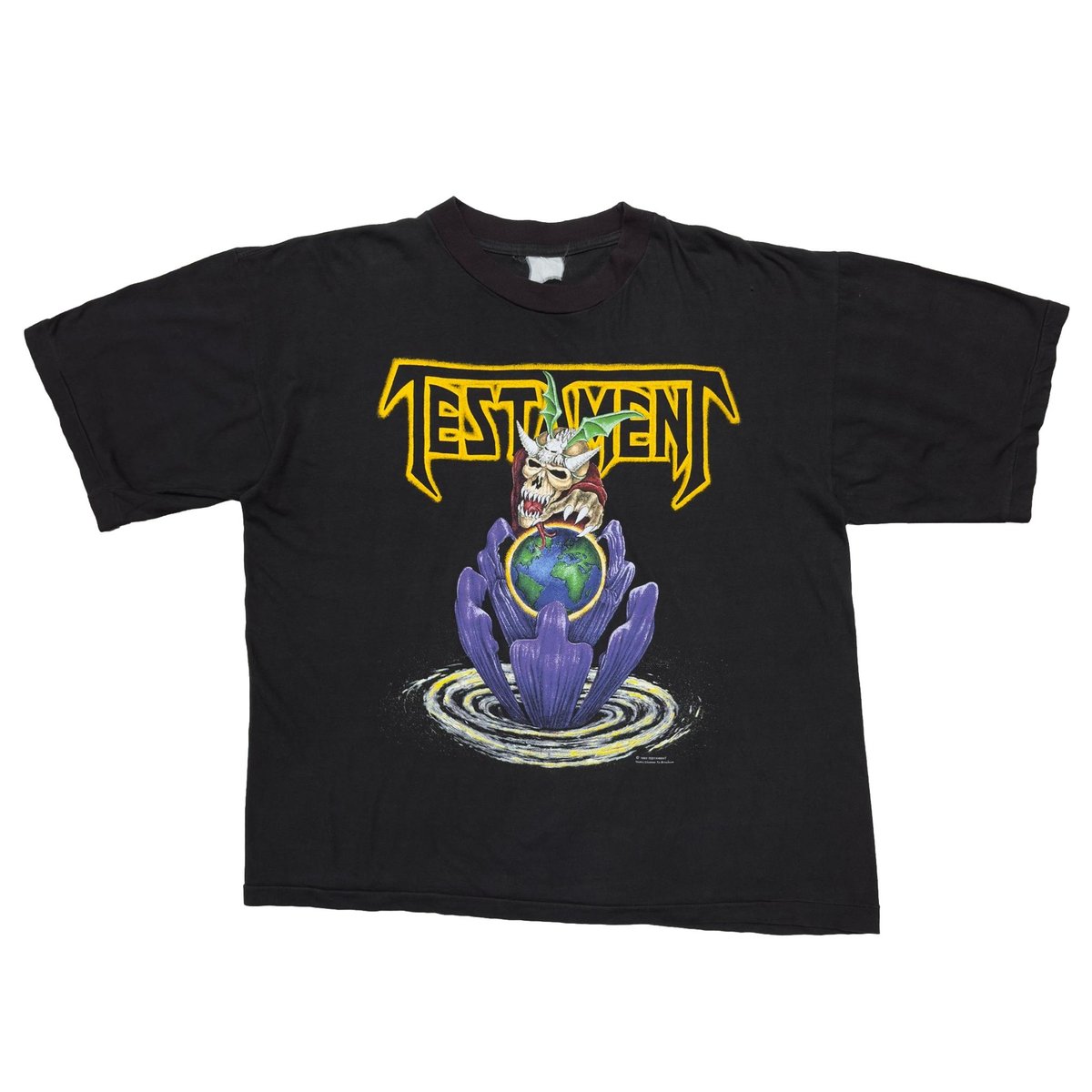 TESTAMENT 1992 EUROPEAN TOUR FITS XL 5733