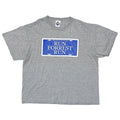 FORREST GUMP RUN FORREST RUN & STOP FORREST STOP ASH GREY XL 7437