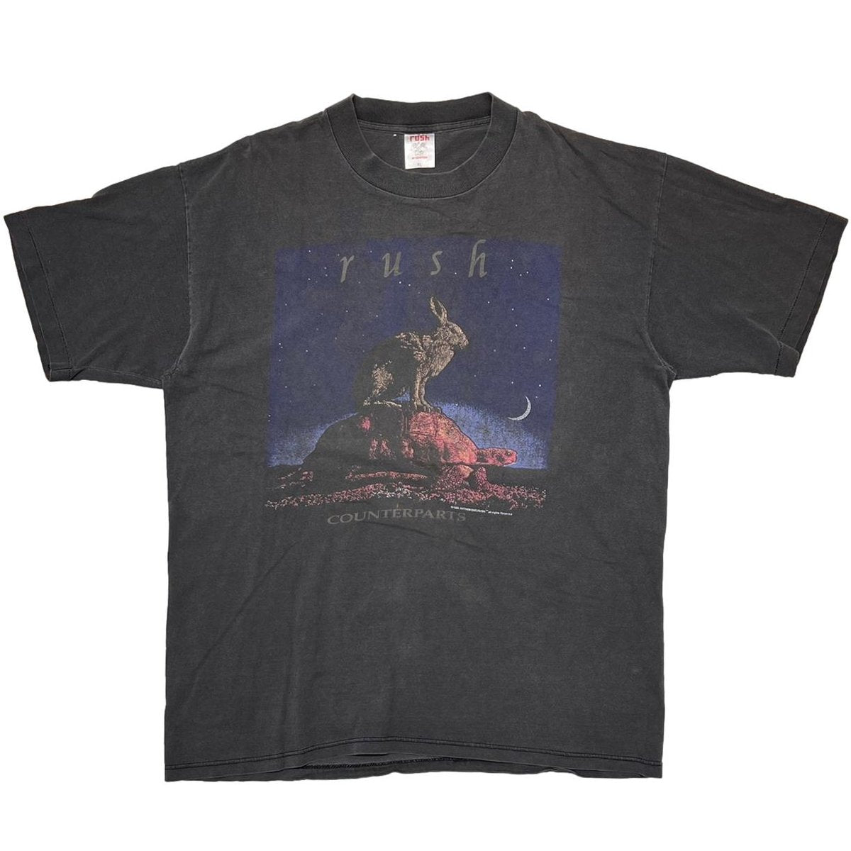 RUSH 1993 COUNTERPARTS RUSH TAG XL 1632