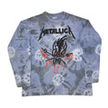 METALLICA SKULL LIVE SHIT TIE DYE LS XL 8183