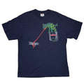 Budweiser 1997 LIZARD FAKE POCKET We could've been HUGE NAVY TEE JAYS XL 4001