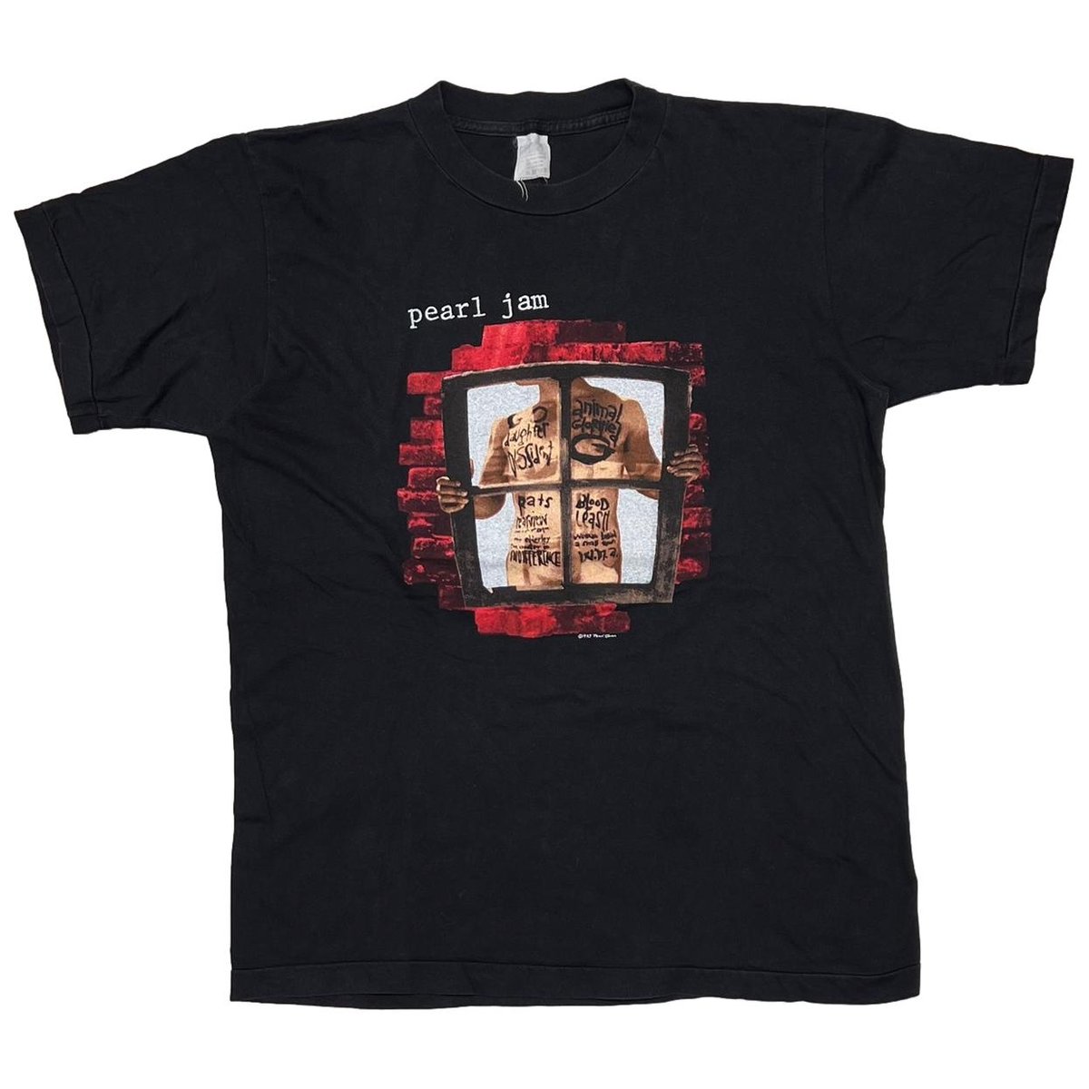 PEARL JAM 1993 WINDOW PAIN EURO XL 8897