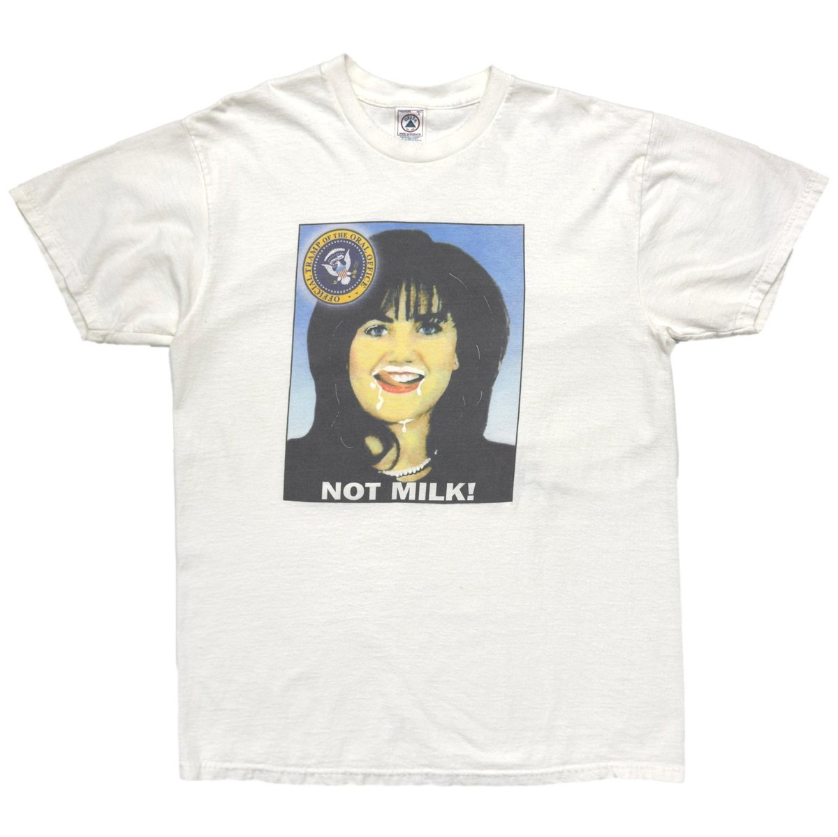 MONICA LEWINSKY NOT MILK! WHITE DELTA LARGE 6596