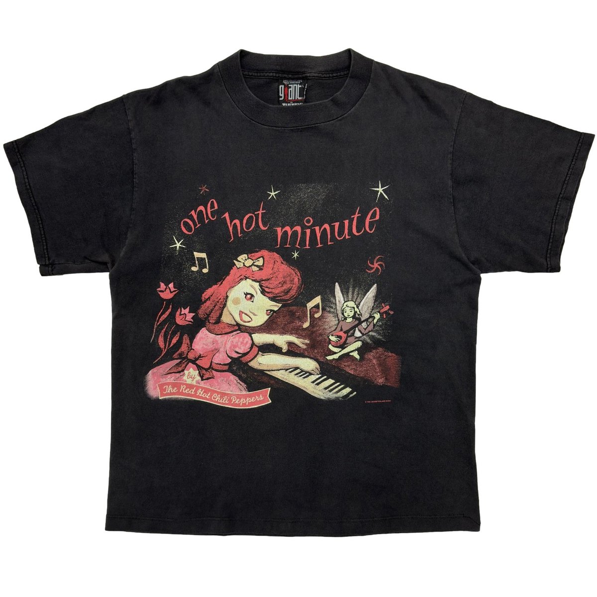 RED HOT CHILI PEPPERS 1995 ONE HOT MINUTE PIANO GIANT BY TULTEX LARGE 4294
