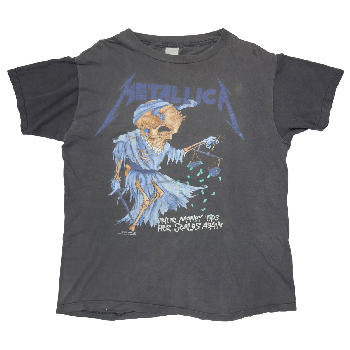 METALLICA PUSHEAD 1989 DORIS EURO FITS LARGE 0771