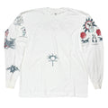 DENNIS RODMAN TATTOO LS WHITE XL 4913