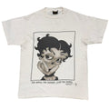 BETTY BOOP 1997 be sexy. be sweet. just be betty. CALVIN KLEIN PARODY WHITE CHANGES LARGE 6713