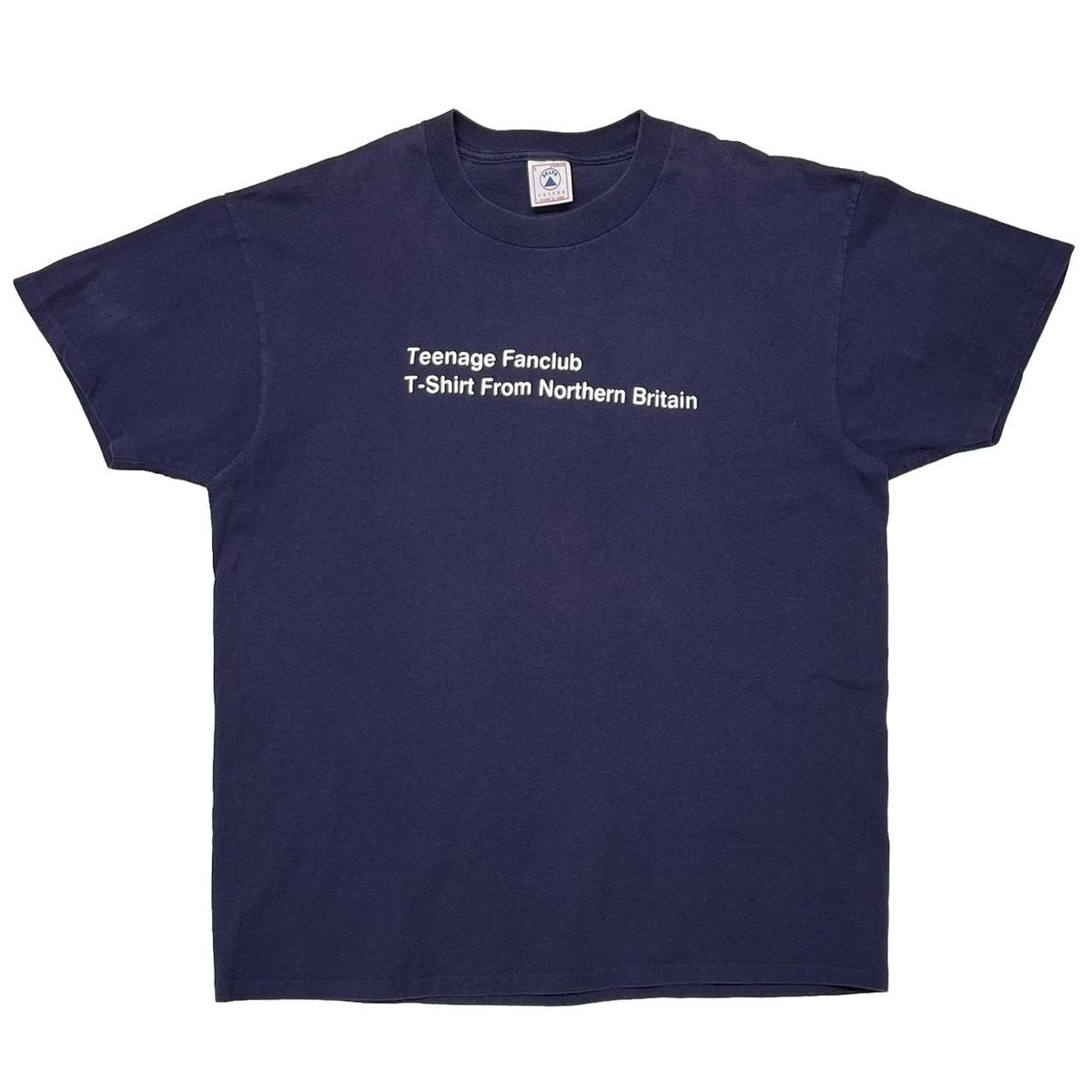 TEENAGE FANCLUB T-Shirt From Northern Britain NAVY DELTA LARGE 1412