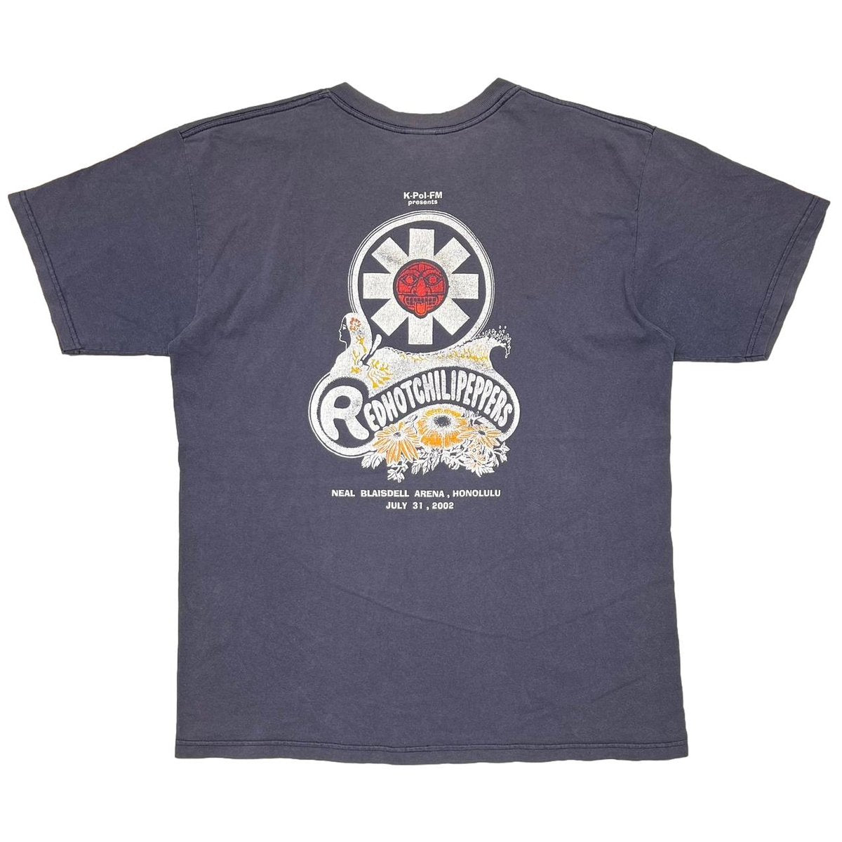RED HOT CHILI PEPPERS 2002 HONOLULU anvil LARGE 3100