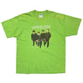 WEEZER 2001 MEMBER LIME GREEN GILDAN XL 1957