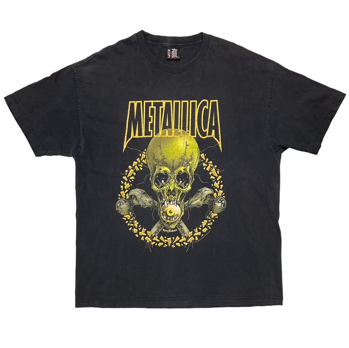 METALLICA 2001 PUSHEAD NO LEAF CLOVER giant XL 8156