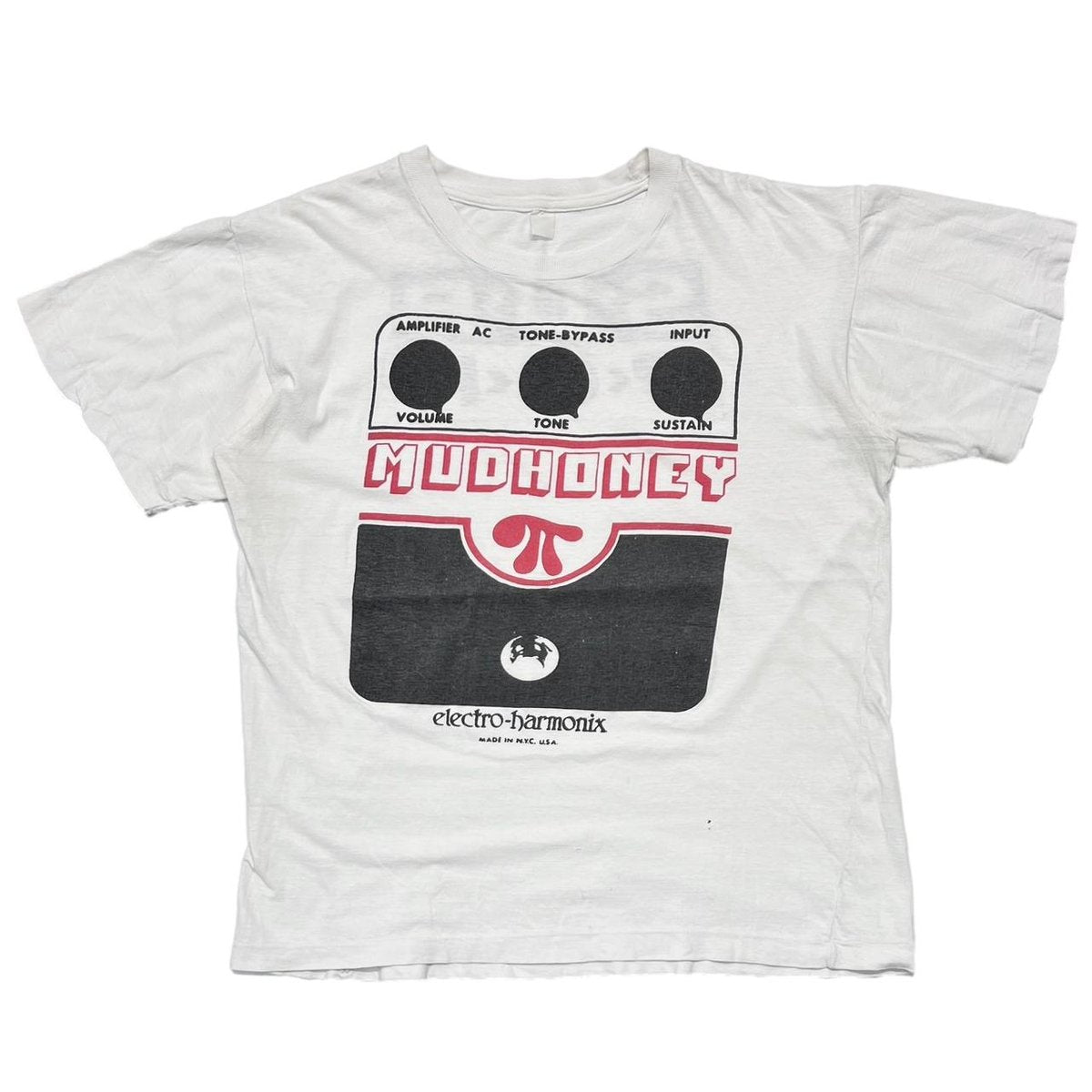 MUDHONEY ELECTRO-HARMONIX WHITE EURO FITS LARGE 0945