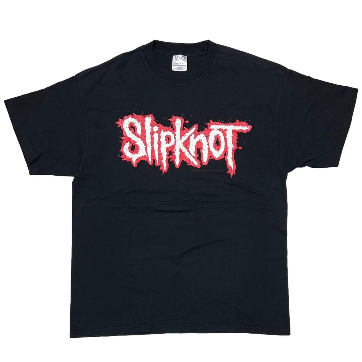 Slipknot 2001 DOUBLE SIDE LOGO M&O XL 8552