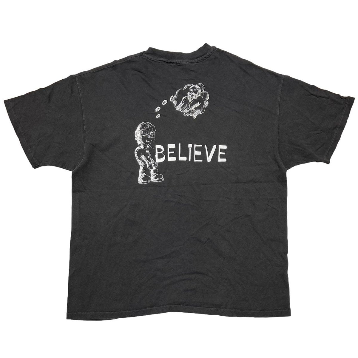 OLD & VINTAGE BELIEVE HANES XL 5945