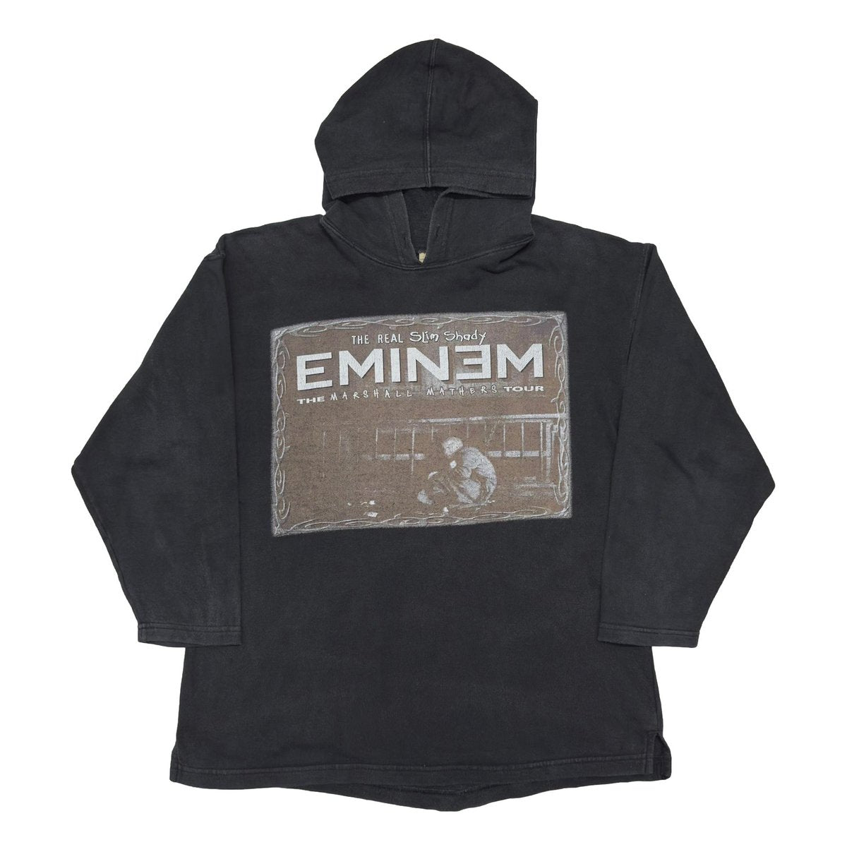 EMINEM THE MARSHALL MATHERS TOUR HOODED SWEATSHIRT LARGE 5224