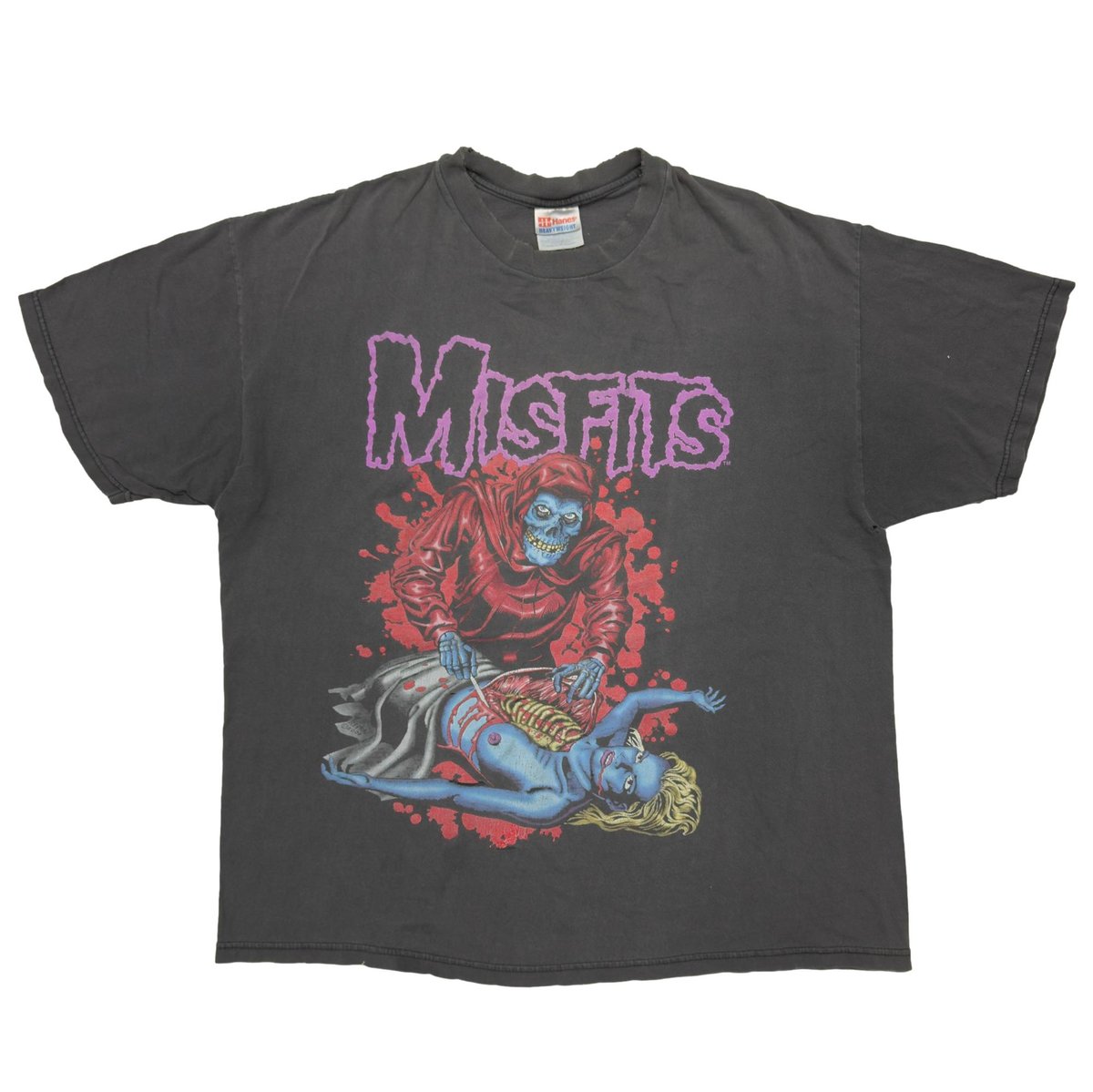 MISFITS 2001 CUTTING WITH A KNIFE HANES XL 5633