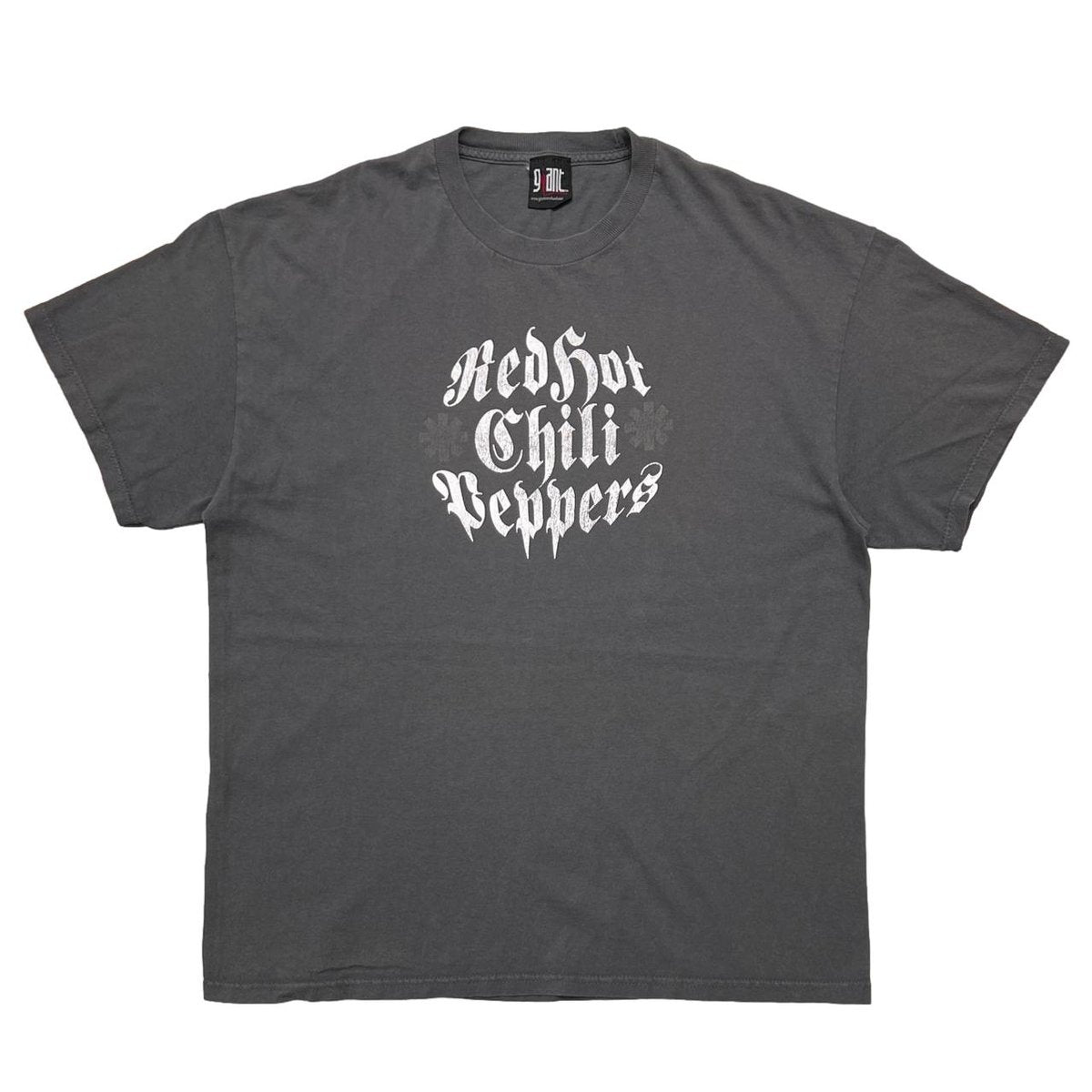 RED HOT CHILI PEPPERS OLD ENGLISH LOGO CHARCOAL GIANT FITS XL 7221