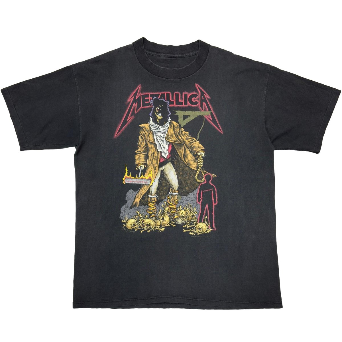 METALLICA UNFORGIVEN FITS XL 1749