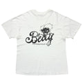 BETTY BOOP MOTORCYCLE CLUB WHITE HANES XL 7957