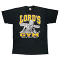 LORD'S GYM 1990 BENCH PRESS GYM! THE SIN OF THE WORLD JERZEES LARGE 2531