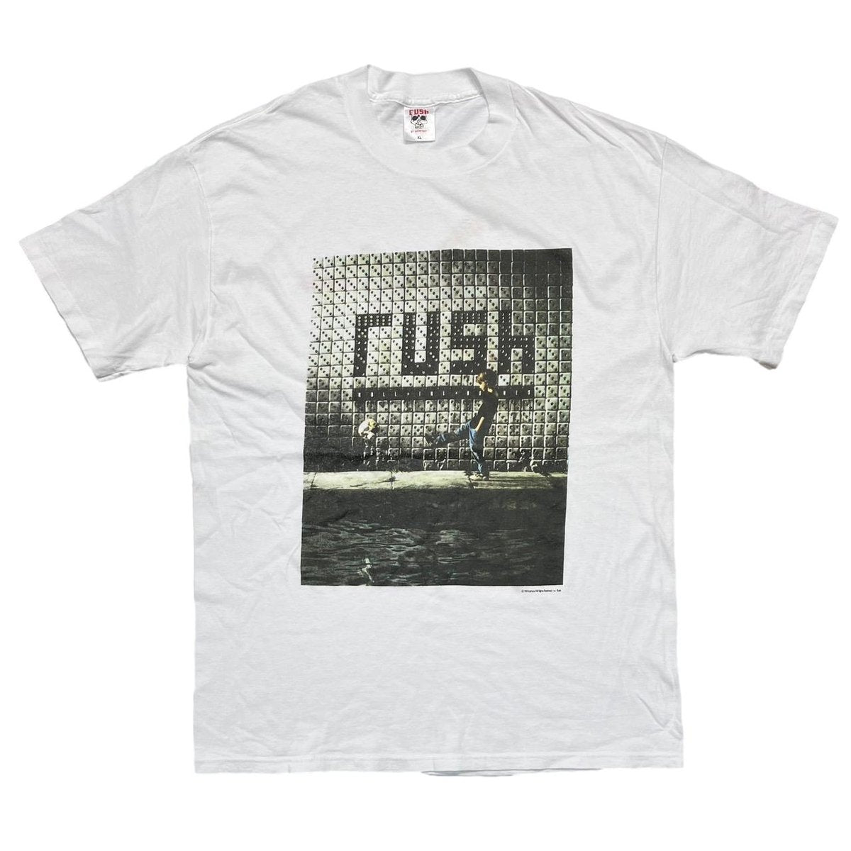 RUSH ROLL THE BONES 1991-92 TOUR WHITE XL 7527