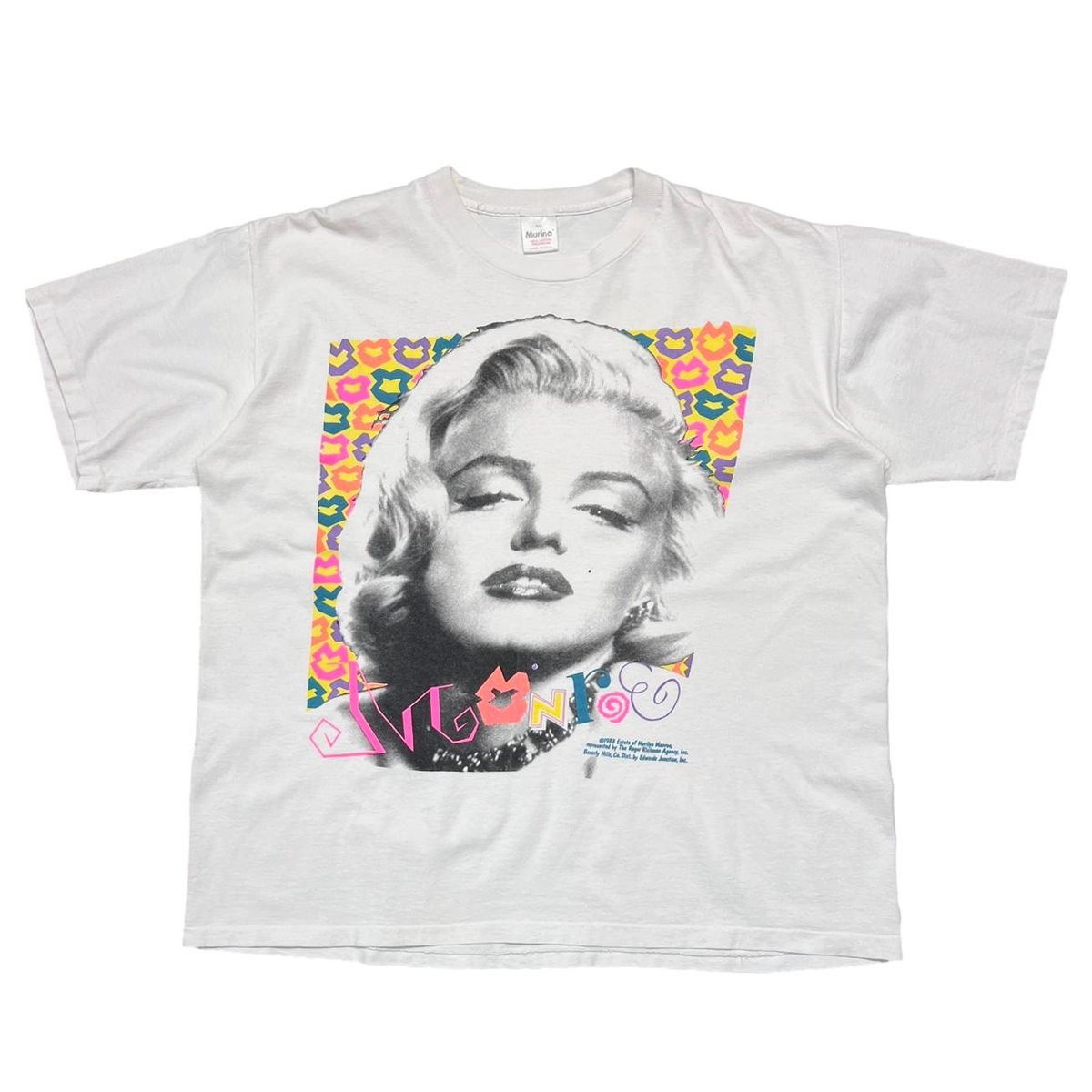MARILYN MONROE 1988 PORTRAIT WHITE MURINA XXL 4942