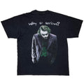 THE DARK KNIGHT JOKER Why so serious ? FITS XL 5127