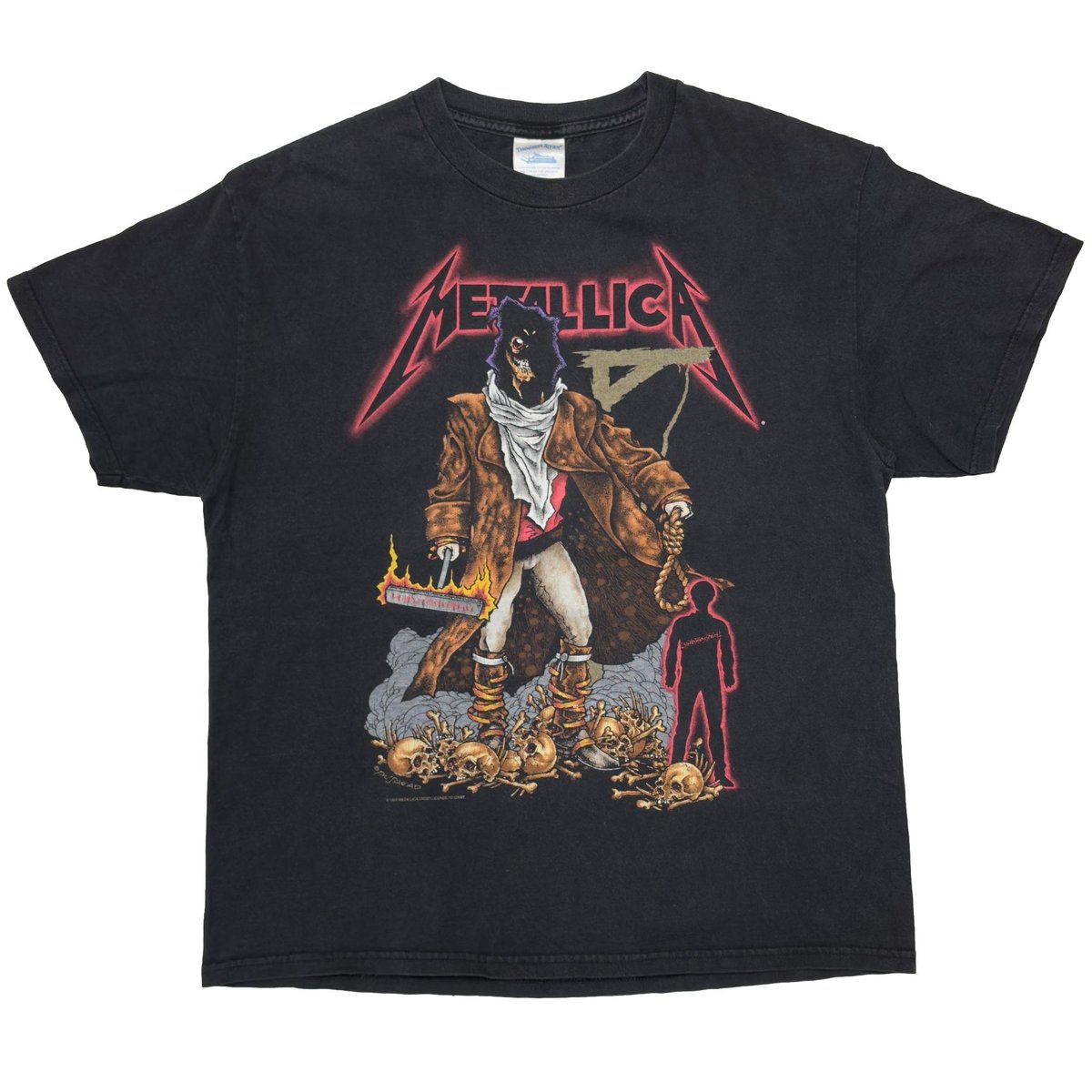 METALLICA PUSHEAD UNFORGIVEN TENNESSEE RIVER LARGE 2280