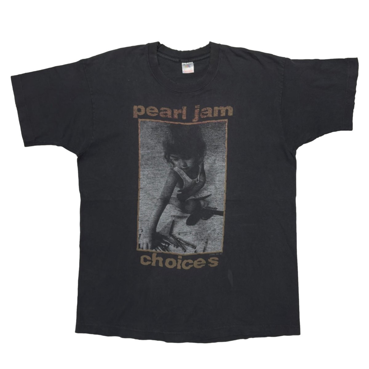 PEARL JAM 1992 choices FRUIT OF THE LOOM XL 3772