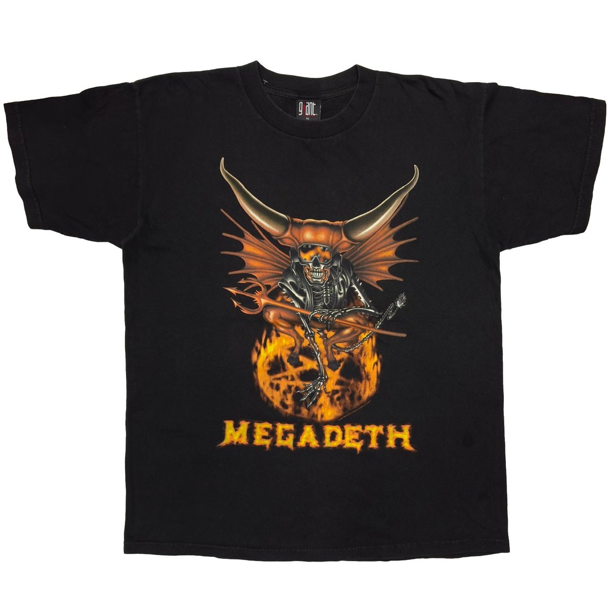 MEGADETH 2000 DEMON SKULL GIANT XL 0003