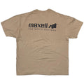 maxell THE MEDIA MATTERS LIGHT BROWN Hanes XL 6914