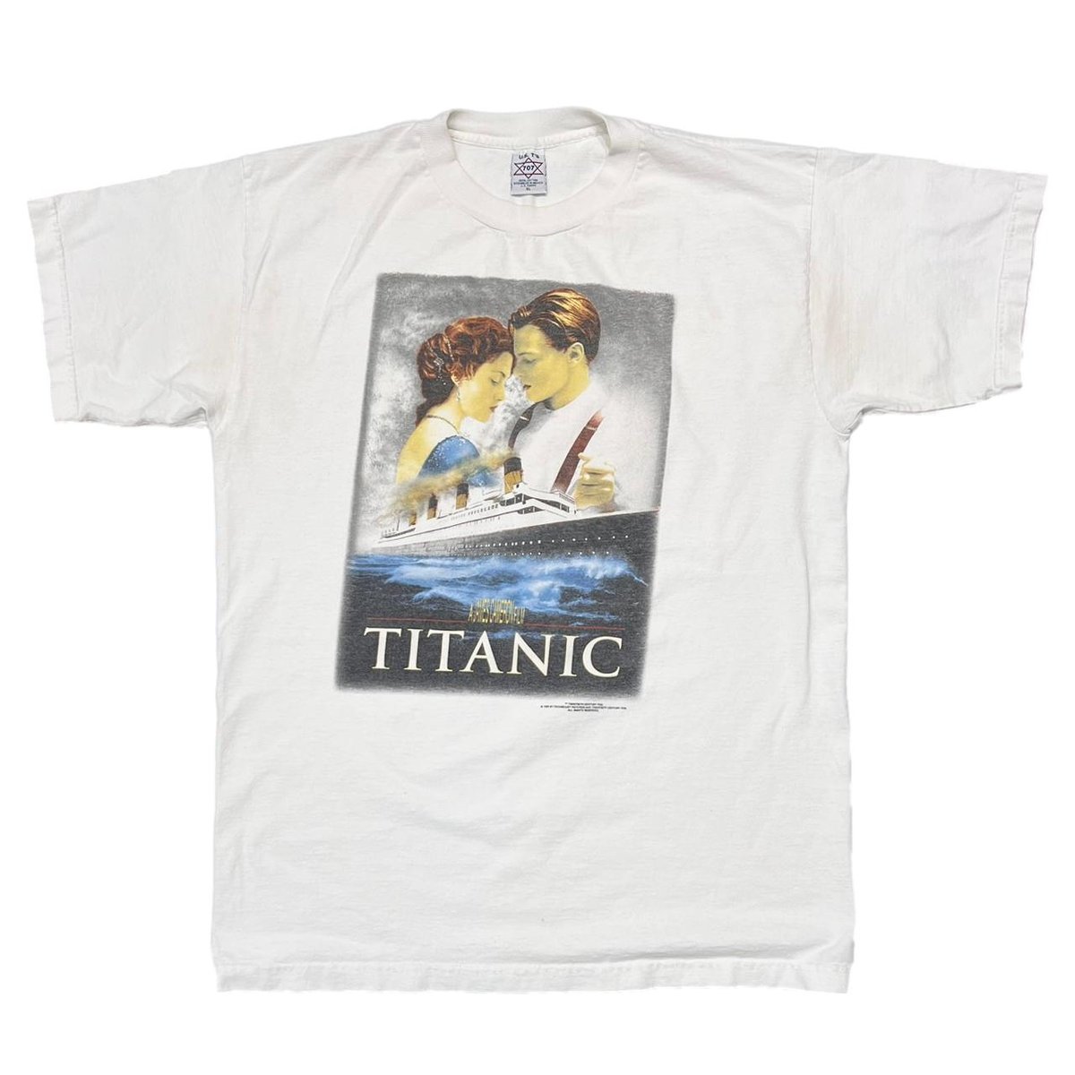 TITANIC 1998 MOVIE PROMO WHITE XL 9040