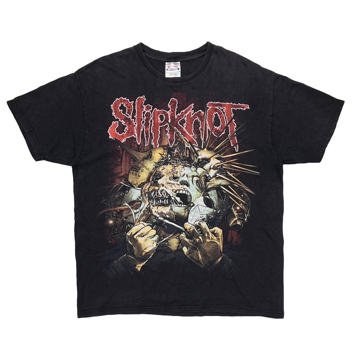 SLIPKNOT SHAVE THE MASK HANES LARGE 6960