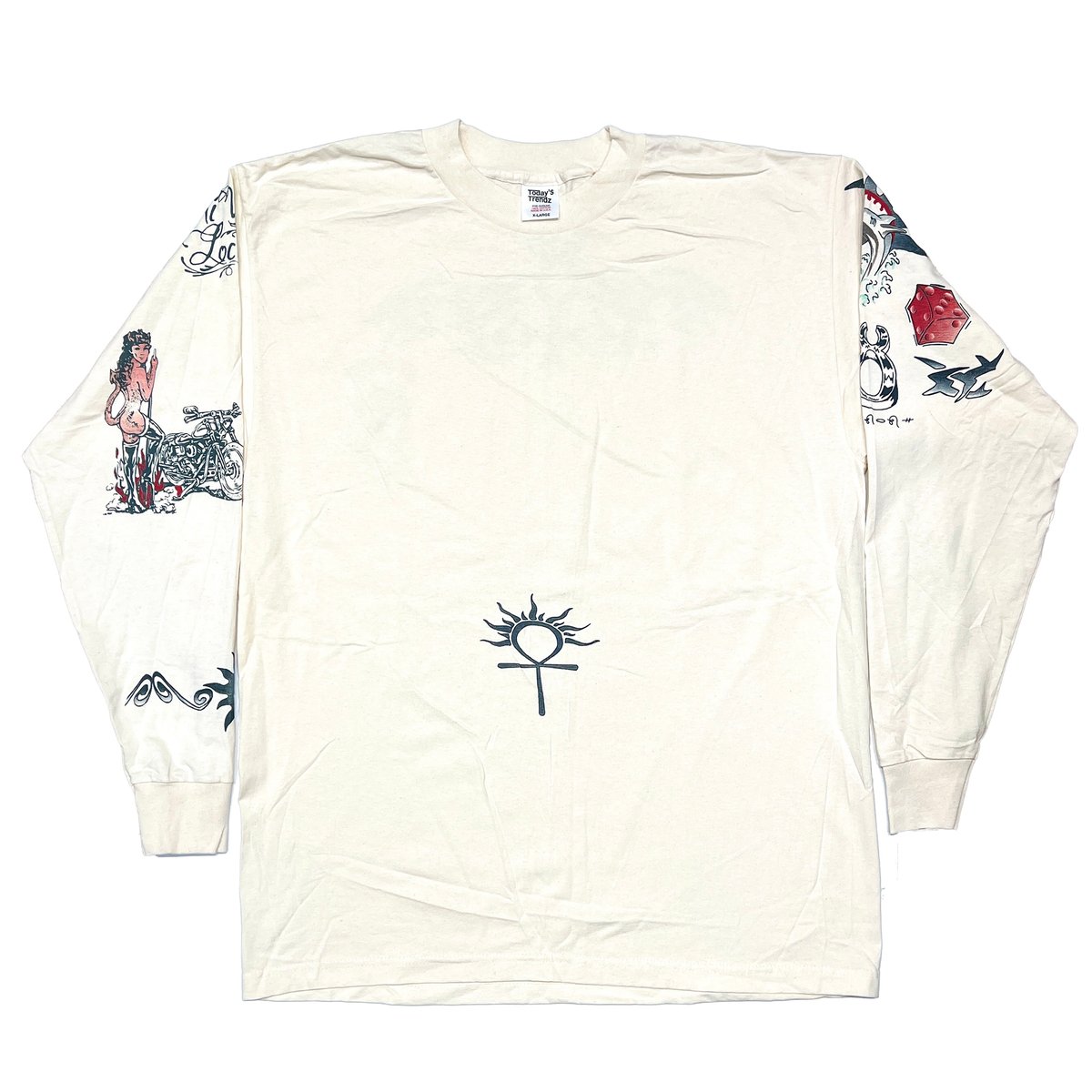 DENNIS RODMAN TATTOO LS NATURAL XL 4607