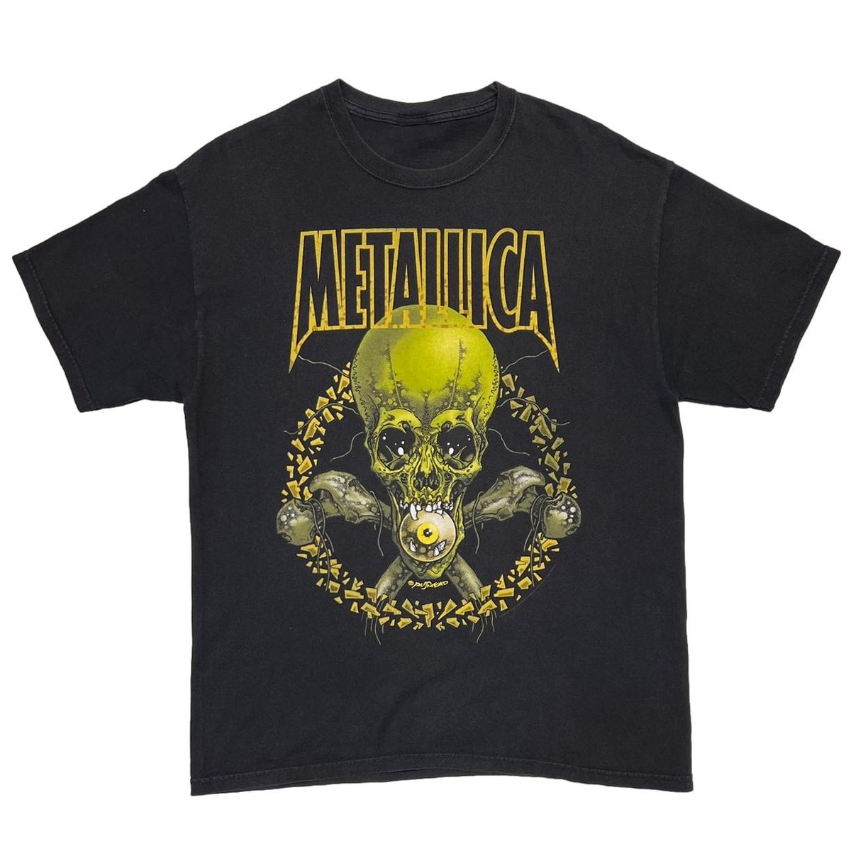 METALLICA PUSHEAD Y2K NO LEAF CLOVER FITS LARGE 2790