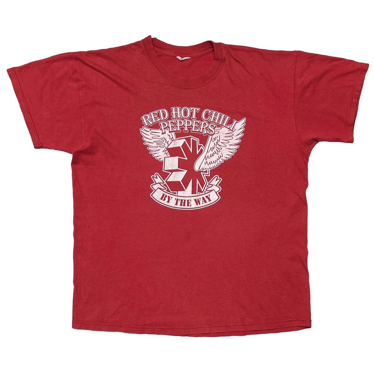 RED HOT CHILI PEPPERS BY THE WAY TOUR RED FITS LARGE 9306