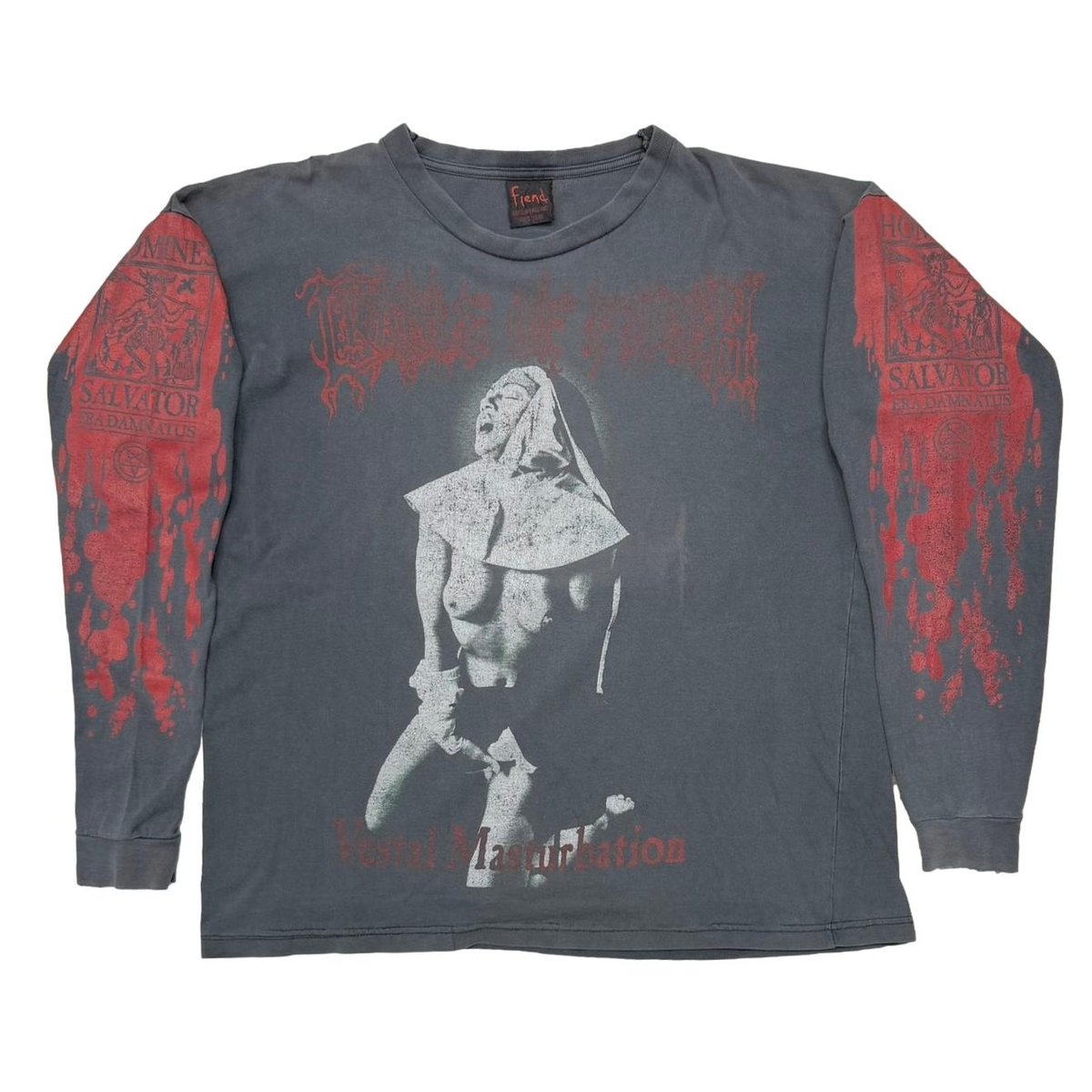 CRADLE OF FILTH Vestal Masturbation LS FITS XL 2328